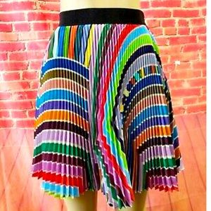 Milly Mini Pleated Multicolored Size 14-length 18"would work for XS Adults.